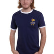 Load image into Gallery viewer, Custom-made Mens customisable retro France football T-shirt