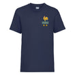 Load image into Gallery viewer, Kids France Home Cotton Football T-shirt With Free Personalisation - Navy