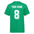 Load image into Gallery viewer, Kids Northern Ireland Home Cotton Football T-shirt With Free Personalisation - Kelly