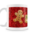 Load image into Gallery viewer, Christmas Gingerbread Man Printed Ceramic Mug - White