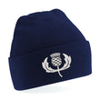 Load image into Gallery viewer, Kids Scotland ALBA Rugby Vintage Retro Cuffed Beanie Hat