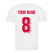 Load image into Gallery viewer, Kids England All White Football kit Shirt & Shorts with Personalisation - White / White