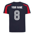 Load image into Gallery viewer, Kids France Les Bleus Retro Football Shirt with Free Personalisation - Blue