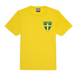 Load image into Gallery viewer, Kids Sweden Sverige Vintage Football Shirt with Free Personalisation - Yellow
