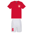 Load image into Gallery viewer, Adults Poland Polska Retro Football kit Shirt & Shorts with Personalisation - Red White