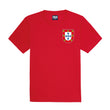 Load image into Gallery viewer, Adults Portugal Portuguesa Retro Football Shirt & Shorts with Personalisation - Red