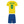 Load image into Gallery viewer, Adults Brazil Brasil Retro Football Kit Shirt &amp; Shorts with Personalisation - Yellow Blue
