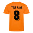 Load image into Gallery viewer, Adults Holland Nederlands Retro Football Shirt with Free Personalisation - Orange