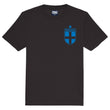 Load image into Gallery viewer, Kids England Football Drill Training Shirt & Shorts with Personalisation - Black / Black