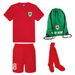 Load image into Gallery viewer, Kids Customisable Wales CMYRU Football Kit Shirt, Shorts, Socks and Personalised Bag Away