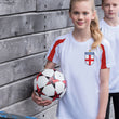 Load image into Gallery viewer, Kids Customisable England Football Home Kit Shirt and Navy Shorts with Free Personalisation