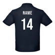 Load image into Gallery viewer, Kids Personalised England Embroidered Crest Rugby Polo Shirt - Navy