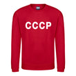 Load image into Gallery viewer, Kids Retro CCCP Soviet Union Football Fan Sweatshirt Long Sleeve - Red