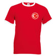 Load image into Gallery viewer, Custom-made Mens customisable Turkey retro football T-shirt