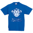 Load image into Gallery viewer, Kids Ape Camo Monkey Business T-Shirt - Royal Blue