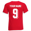 Load image into Gallery viewer, Custom-made Mens England customisable retro football T-shirt
