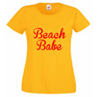 Load image into Gallery viewer, Ladies retro beach babe T-shirt