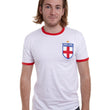 Load image into Gallery viewer, Custom-made Mens customisable retro England football T-shirt