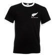 Load image into Gallery viewer, Adults New Zealand Embroidered Retro Football T-Shirt Front