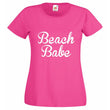 Load image into Gallery viewer, Ladies retro beach babe T-shirt