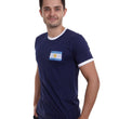 Load image into Gallery viewer, Custom-made Mens customisable retro Argentina football T-shirt