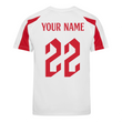 Load image into Gallery viewer, Kids Customisable England Football Home Kit Shirt and Navy Shorts with Free Personalisation