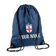 Load image into Gallery viewer, Customisable England Football Drawstring Gym Bag with Free Personalisation