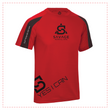 Load image into Gallery viewer, Kids Red Uniform T-shirt & Leggins set.