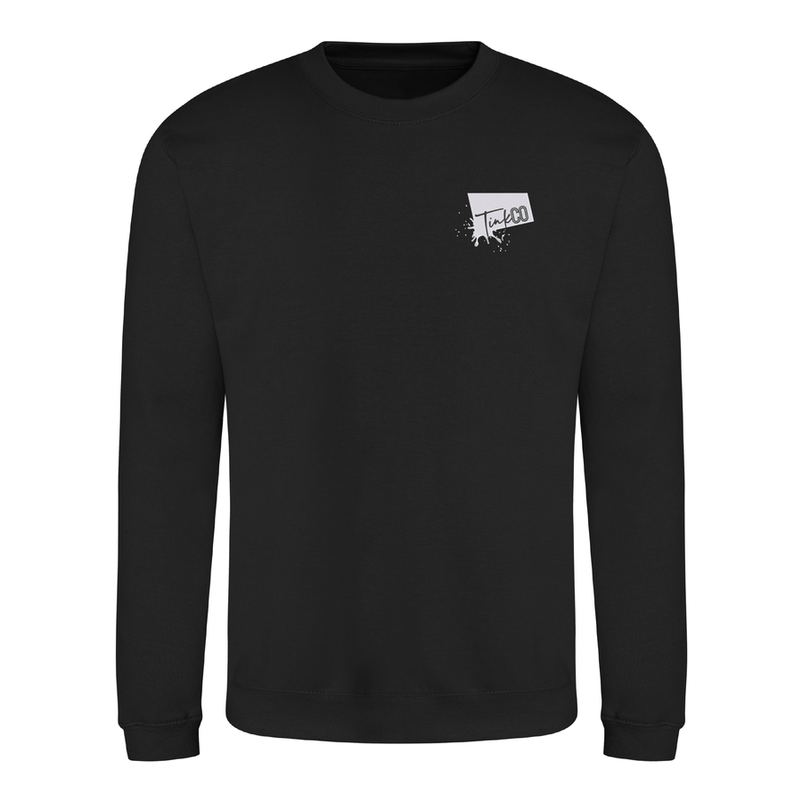TinkCo | Crew neck sweatshirt | Jet Black
