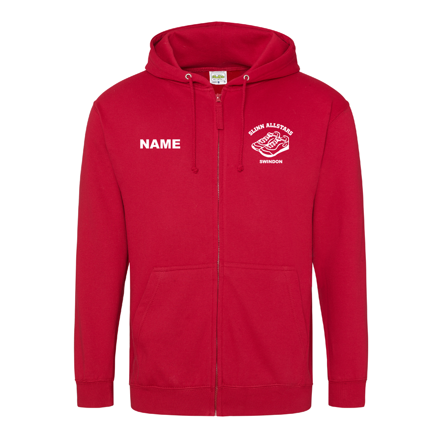 Slinn Allstars Running Club - Unisex Zip Hoodie