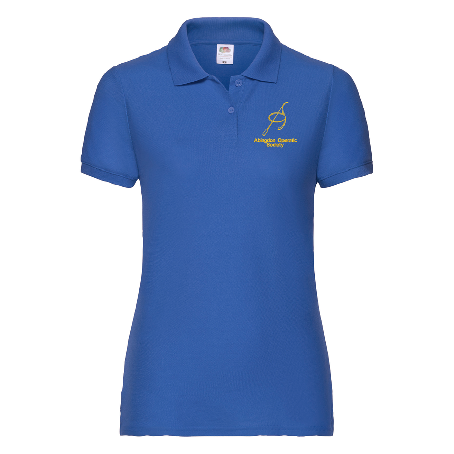 Abingdon Operatic Society | Womens 65/35 polo | Royal Blue