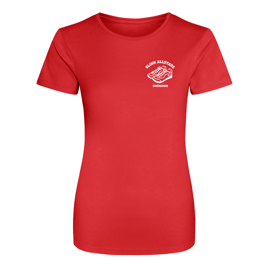 Slinn Allstars Running Club - Women's Cool T-shirt