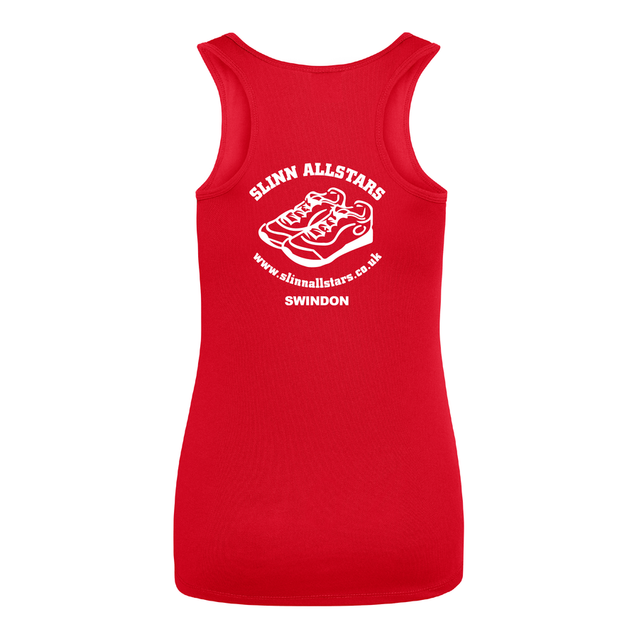 Slinn Allstars Red Ladies Technical Vest -SLA0003