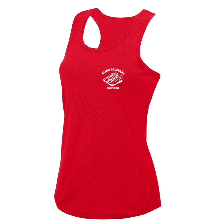 Slinn Allstars Red Ladies Technical Vest -SLA0003