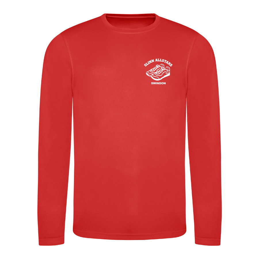 Slinn Allstars Running Club - Unisex Long Sleeve Cool T-shirt