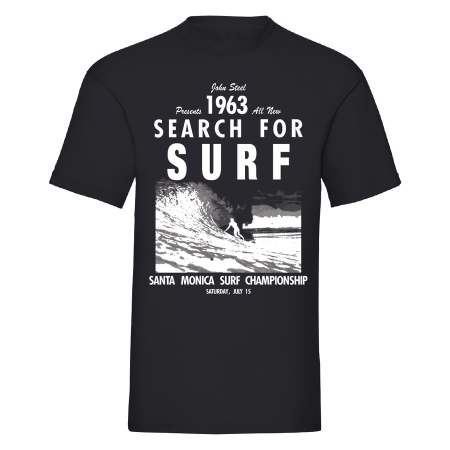 Adult Unisex Retro Search for Surf Championship Poster T-shirt