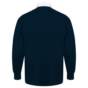 Unisex Scotland ALBA Rugby Vintage Style Long Sleeve Rugby Shirt with Free Personalisation