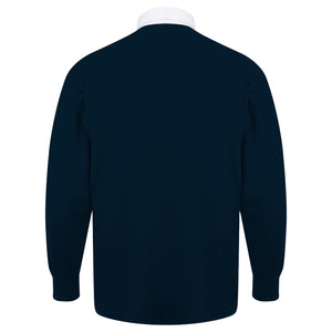 Unisex Scotland ALBA Rugby Vintage Style Long Sleeve Rugby Shirt with Free Personalisation