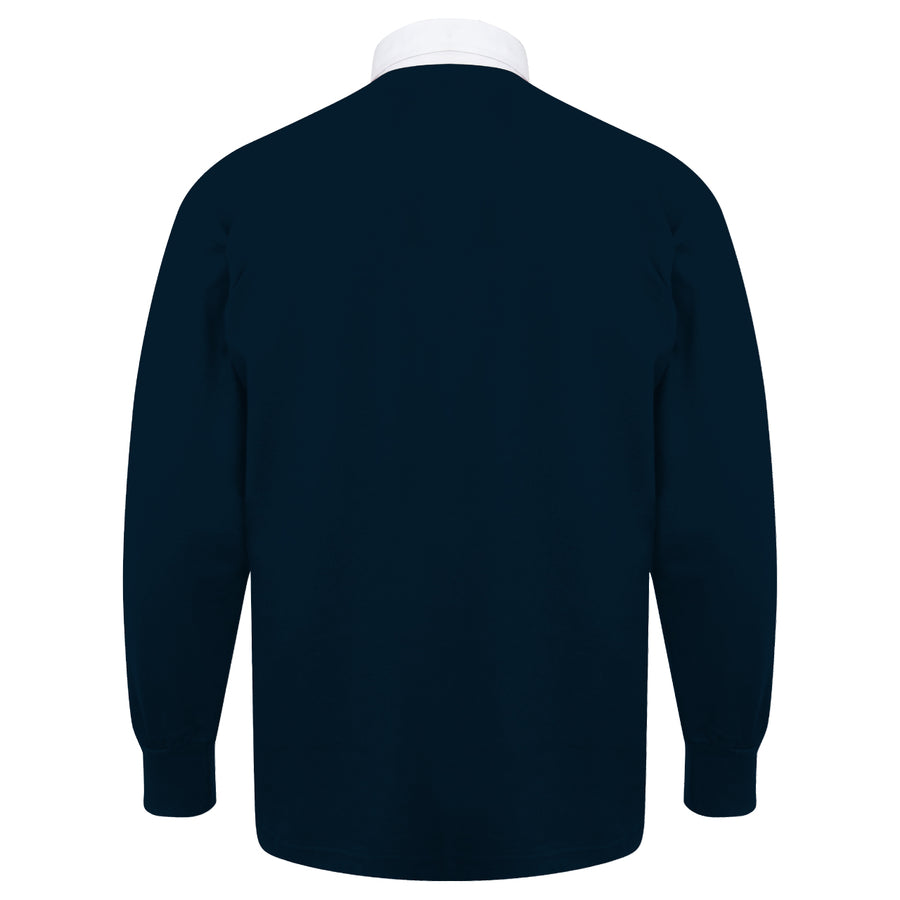 Unisex Scotland ALBA Rugby Vintage Style Long Sleeve Rugby Shirt with Free Personalisation