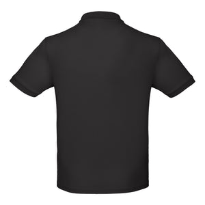 Kids Personalised New Zealand Embroidered Crest Rugby Polo Shirt - Black