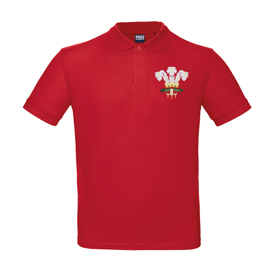 Kids Wales CYMRU Rugby Classic Polo Shirt With Free Personalisation