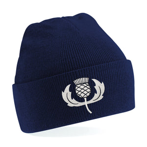 Kids Scotland ALBA Rugby Vintage Retro Cuffed Beanie Hat