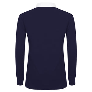 Ladies Scotland ALBA Rugby Vintage Style Long Sleeve Rugby Shirt with Free Personalisation