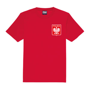 Kids Poland Polska Vintage Football Shirt & Shorts with Personalisation - Red / White