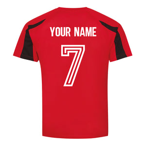 Kids Wales CYMRU Unofficial Football Shirt & Shorts with Free Personalisation