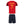 Load image into Gallery viewer, Kids Spain España Vintage Football Shirt Shorts &amp; Shorts + Free Personalisation - Red / Blue
