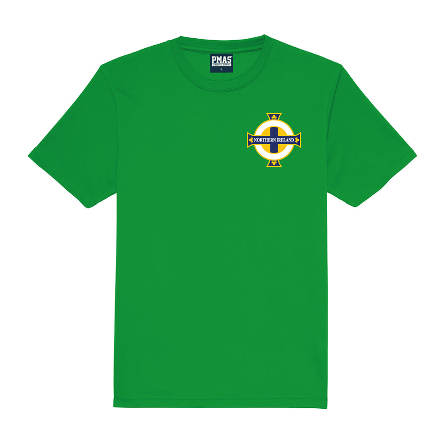 Kids Northern Ireland Retro Football Shirt with Free Personalisation