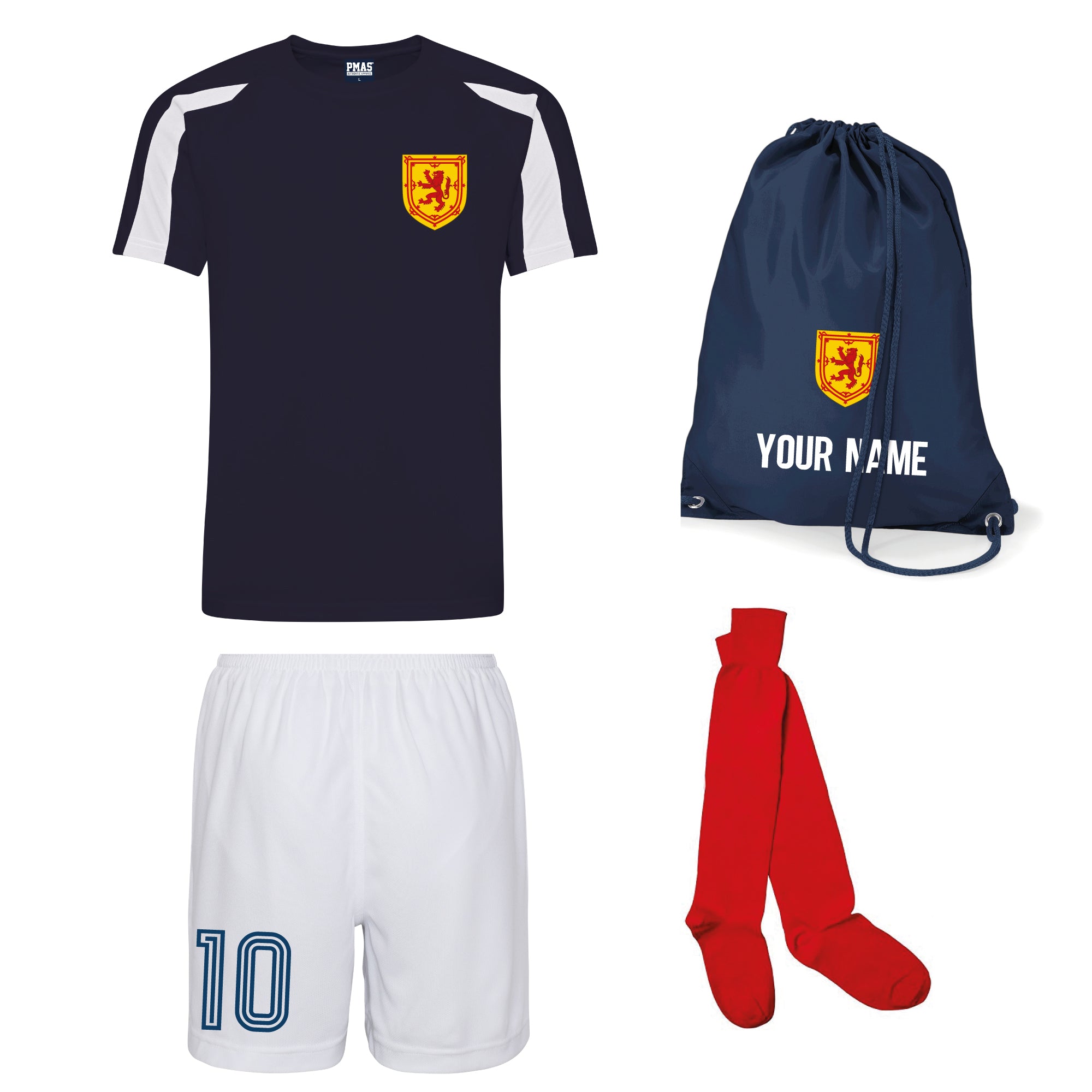 childrens scotland football kit