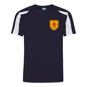 Kids Customisable Scotland Style Football Kit Shirt, Shorts, Socks and Personalised Bag Away