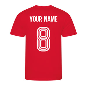 Kids Customisable Wales CMYRU Football Kit Shirt, Shorts, Socks and Personalised Bag Away